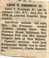 Freeman, Leon T., Sr